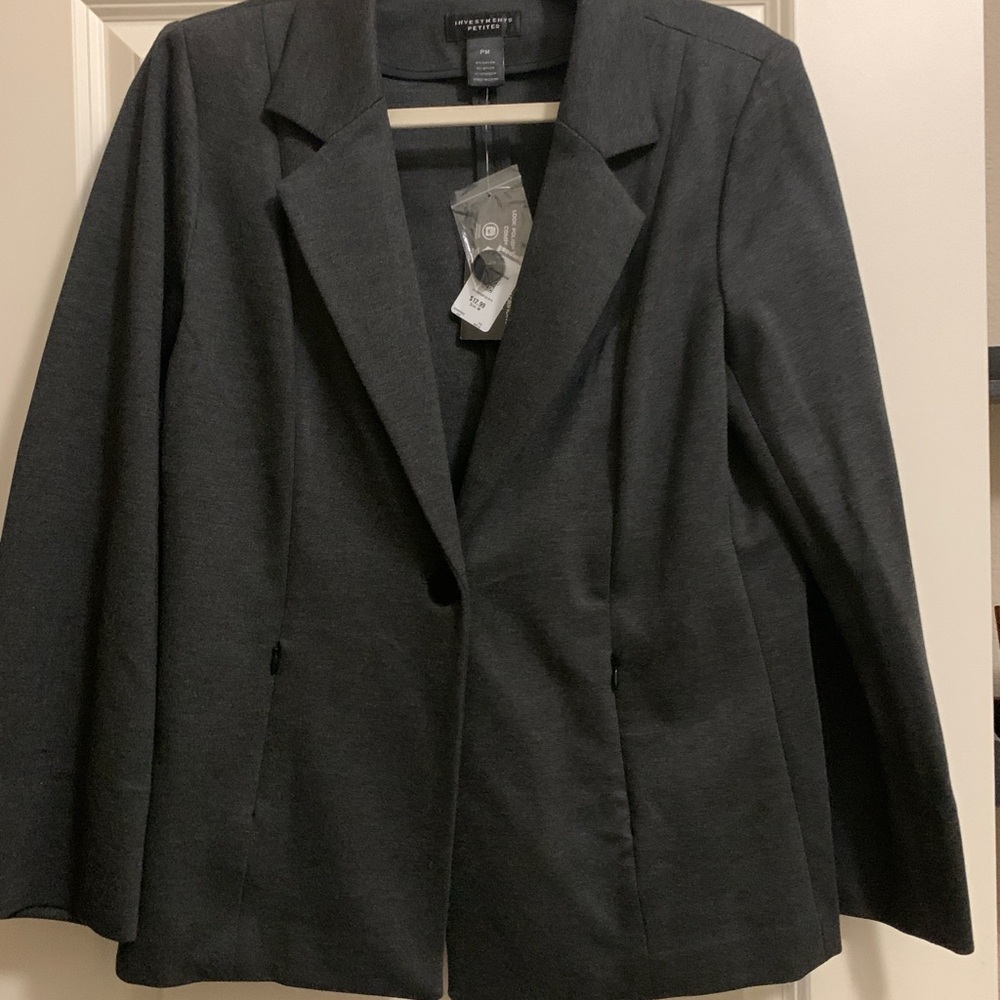 Investments Charcoal Women's Blazer